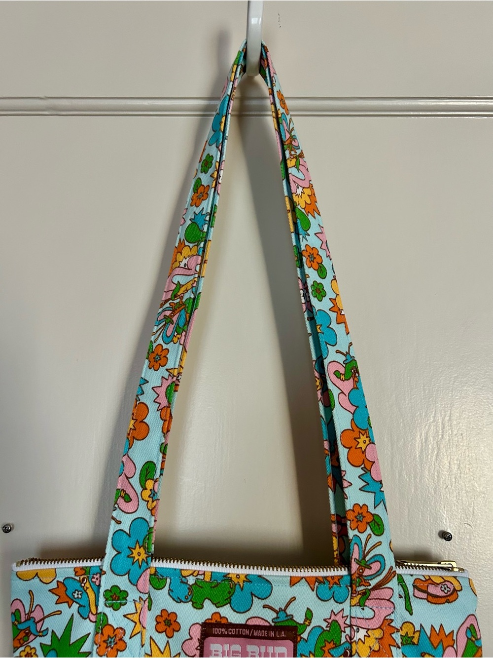 Big Bud Press Butterfly Bash Mini Zipper Tote Bag. New - Picture 3 of 7